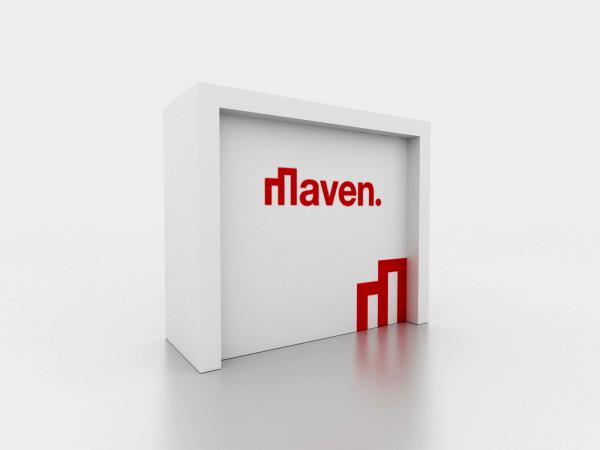 MOD-1563C Trade Show Display Counter with Charging Ports -- Image 1